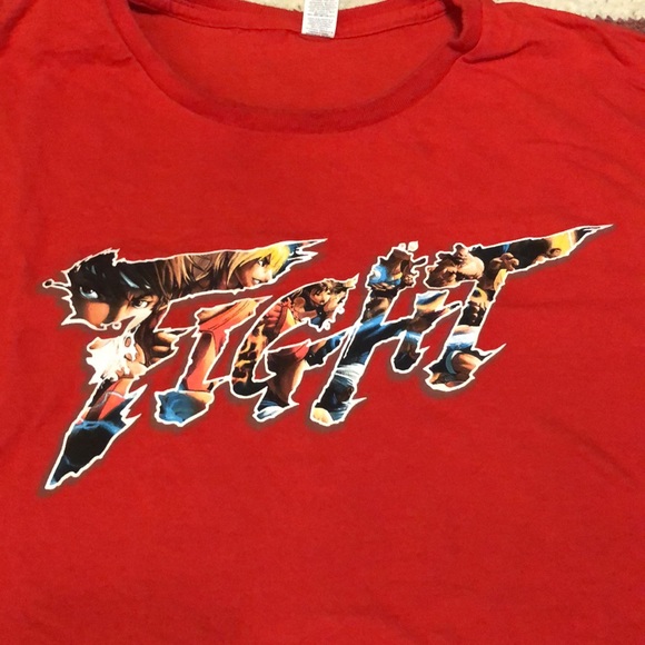 Street Fighter “FIGHT” shirt - XL - Picture 4 of 6